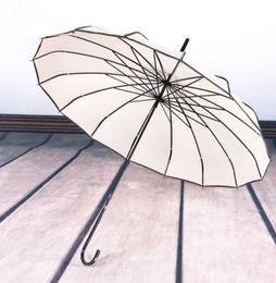 The umbrella Edging Pagoda 16k Long Handle Straight Umbrella Bridal Wedding Outdoor Parasol Rain And Sun Dualpurpose L2209223389678