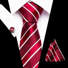 Neck Tie Set New Pink men ties set Extra Long Size 145cm*8cm Necktie navy blue Paisley Silk Jacquard Woven Neck Tie Suit Wedding Party