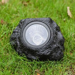 Hot Selling LED Outdoor Garden Lawn Decoration Waterproof Lighting Courtyard Spotlights Solar Simulated Stone Lights