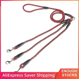 Dog Collars Leash Travel Strong And Flexible Leads Multi-head Traction Rope Bichon Comfortable In Hand Pet Supplies Light