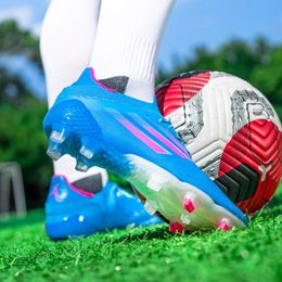 2060 High Quality Mens Soccer Shoes Non-Slip Turf Soccer Cleats for Kids TF/FG Training Football Boots Chuteira Campo 35-44 240508
