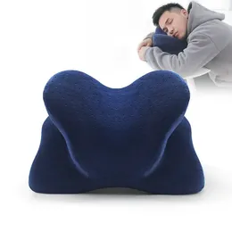 Pillow Desk Nap Orthopedics Slow Rebound Memory Foam Head Supporter Seat Headrest Travel Neck Arm Rest