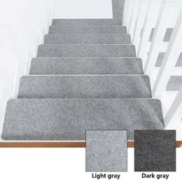 Carpets E2 10Pcs Stair Tread Carpet Mat Rug Self-adhesive Floor Door Step Staircase Non Slip Pad Protection Cover Home Decor
