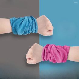 Towel Wrist Wipes Men's And Women's Sweat Absorbent Adult Ice Silk Sports Outdoor Quick Dry Fitness