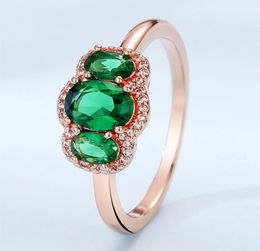 Aesthetic Jewellery Three Stone Vintage Designer Rings for women men couple finger ring sets birthday Valentine gifts 167736C018881150
