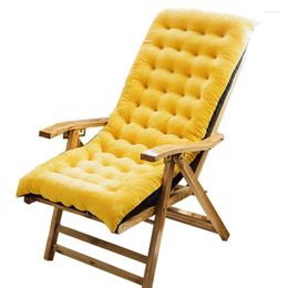 Pillow Inyahome Foldable Rocking Long Chair For Garden Balcony Lounge Seating Sofa Tatami Mattress Home Decor Tufted Pads