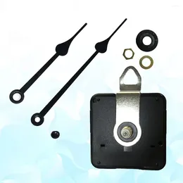 Clocks Accessories Silent Clock Movement DIY Small Watch Parts Scanning Fluorescence Needle No (Black)