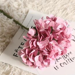 Decorative Flowers Beautiful Artificial Peony Hydrangea Family Wedding Party Birthday Year Valentine Flower Decoration