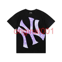 Designer mens t shirt Summer fashion Womens Embroidered Printing Letter MY NY tees Cotton Short Sleeve Outdoor Y2K tshirts Couple Round Neck Pure Cotton shirts cm