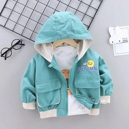 Jackets Baby Coat Spring And Autumn Children Jacket Boys Korean Version 1-6 Years Old Girls