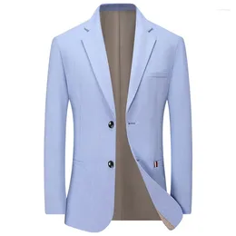 Men's Suits Casual Suit Middle-aged And Young Handsome Single Western-style Clothes Thin Jacket