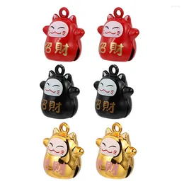 Party Supplies 6 Pcs Caidharma Bell Toys Bag Hanging Decors Ornament Japanese-style Copper Mother