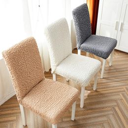 Chair Covers Elastic Slipcover Universal Size Dining House Seat Seatch Protector Kitchen Wedding Party Decor