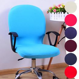 Chair Covers Office Computer Cover Rotating Slipcover Back Protector Swivel Universal Stretch Elasticity