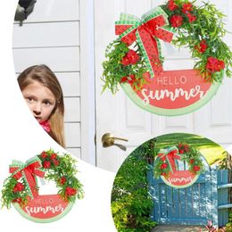 Decorative Flowers Large Watermelon Wreath Home Interiors Pictures Hanging Welcome Sign For Front Door 16 Wall Mounted Candle Holders
