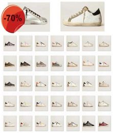 CAKE Fashion Basket Golden Shoes Star Sneakers White Distressed Dirty Goose Designer Superstar Men And Women Casual2290249