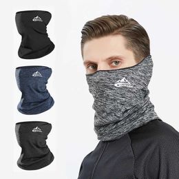 Fashion Face Masks Neck Gaiter Winter Warmth and Windproof Mens Gait Scarf Wool Baraklava Ski Mask Bicycle Camping Hiking Q240510