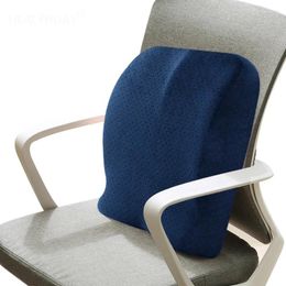 Pillow Backrest Back For Chairs Lumbar Support Office Chair Orthopaedic Home Relieve Pain Straps