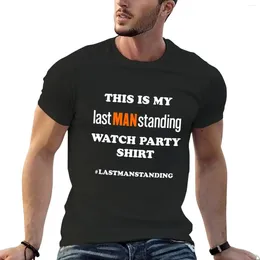 Men's Tank Tops Last Man Standing Watch Shirt T-Shirt Customizeds Oversizeds Mens Funny T Shirts