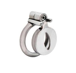 NXY Cockrings Sex Toys for Men Cage Shop Cock Bondage Super Short Stainless Steel Lock Dick Ring Latest Design Xcxa409 12147729286