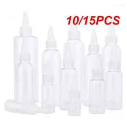 Storage Bottles 10/15PCS Compact Skin Care Easy To Use Transparent Perfect For On-the-go Liquid Container High-quality Portable Convenient