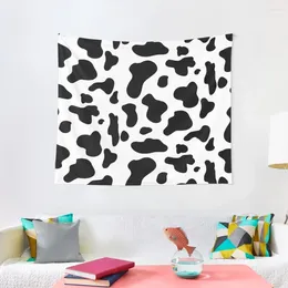 Tapestries Cow Print Tapestry Decorative Wall Aesthetic Room Decor Korean Hangings Decoration Anime