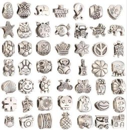 For Jewelry Making Big Hole Loose Spacer Beads Charms DIY Craft Whole Cheap Jewelry Making Supplies For Bracelet Charms1950783