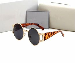 Mens Womens Designer Sunglasses Sun Glasses Round Fashion Gold Frame Glass Lens Eyewear For Man Woman With Original Cases Boxs Mix7534187