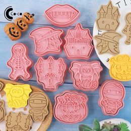 Baking Moulds Halloween Cookie Cutters Environmentally Friendly Durable 10g Creative Supplies Biscuit Snack Bakeware Safe Tasteless Diy