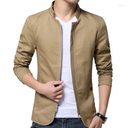 Men's Jackets Mens Suit Cotton Coats Men Business Blazer Casual Fashion Slim Fit Windbreaker Jacket Man Tops Male