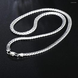 Chains 20-60cm 925 Silver Design Noble Necklace Chain For Women Men Fashion Engagement Jewellery