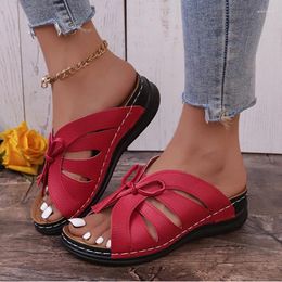 Casual Shoes Summer Women Sandals Open Toe Woman Plus Size Ladies Party Slip On Female Slippers