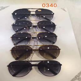 ATTITUDE PILOTE Z0340U Sunglasses for Men with Decorative pattern lenes Fashion Sunglasses Eye Wear New with Case 259C