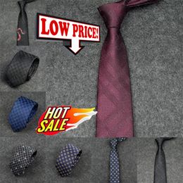 New Men Ties fashion Silk Tie Designer Jacquard Classic Woven Handmade Necktie for Men Wedding Casual and Business NeckTies Luxury Tie Stripes