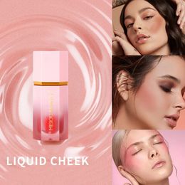 8 Colours Liquid Blush Waterproof Multipurpose Nourishing Stick Cheek Natural Blusher Cute Korean Makeup for Women y240510