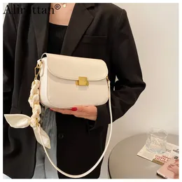 Shoulder Bags 2024 Spring Simple Handbags Fashion All Match High Quality Ladies One-Shoulder Messenger Bag Small Square