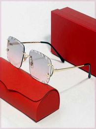 Designer New Mens Carter Personalized Leisure Sunglasses Womens UV Resistant Comfortable Sports Sunscreen Couple Fashion Glasses