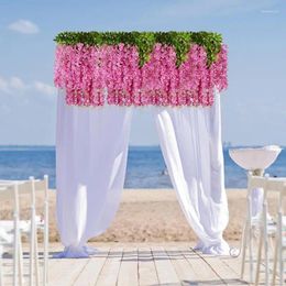 Decorative Flowers Artificial Vines For Room Decor Hanging Plant Vine Wedding Wall Party Astethic Stuff Decoration Accessory