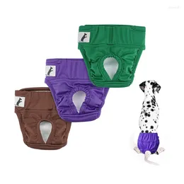 Dog Apparel Durable Diaper Sanitary Physiological Pants Washable Girls Underwear Pet Dogs Supplies Reusable Y5GB