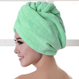 Towel 1pcs Microfibre After Shower Hair Drying Wrap Womens Girls Lady's Quick Dry Hat Cap Turban Head Bathing Tools