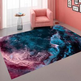 Carpets 3D Irregular Geometric Pattern Printed Living Room Large Carpet Colorful Soft Bedroom Rugs Washable Corridor DT63