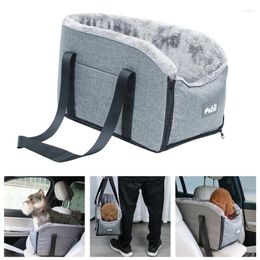 Dog Carrier For Car Console Puppies Carry Bag Outdoor Travel Shoulder Sightseeing Tote Safety Strap Dropship