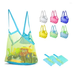 Storage Bags Children's Beach Toy Bag Tools Miscellaneous Shell Drainage Net Women's Makeup