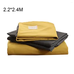 Bedding Sets 4pcs Patchwork Modern Bedclothes Duvet Cover Set Thickened Bed Sheet Pillowcases Polyester Double Colors Autumn Winter
