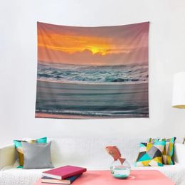 Tapestries Ocean Sea Beach Water Clouds At Sunset - Pacific Coast Highway Tapestry Decoration Bedroom House Decorations