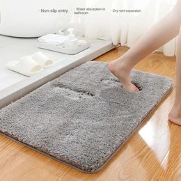 Bath Mats Quick Drying Non-slip Bathroom Rug Soft Foot Mat Absorbent Microfiber Rugs Floor Carpet Shower