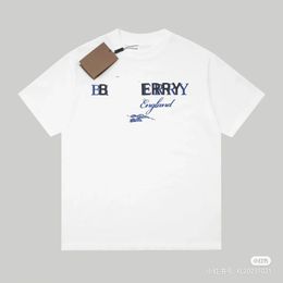 Tasarımcı Pa T Shirt Lüks Marka Giyim Gömlek Sprey Kalp Mektubu Pamuk Kısa Kollu İlkbahar Yaz Gelgit Erkek Kadın Tees