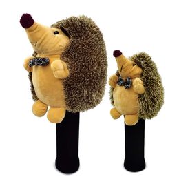 Club Hedgehog No.1 Hat Plush Protective Head Wooden Rod Cover Golf Supplies