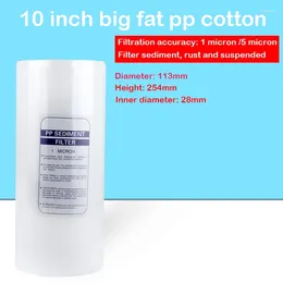 Kitchen Faucets Household Water Purifier 10 Inch Big Fat PP Cotton Philtre 1/5 Micron Sediment Replacement Cartridge Reverse Osmosis System