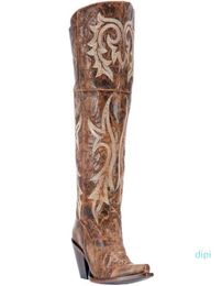 Stiefel Frauen Ted Knie High Western01234567899245794